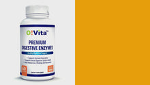 Load and play video in Gallery viewer, O!VITA Premium Digestive Enzymes, 60 Vegetable Capsules
