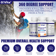 Load image into Gallery viewer, O!VITA Liquid Multivitamin Complete, with 42 Fruits and Vegetable Proprietary Blend, 60 Vegan Liquid Filled Capsules
