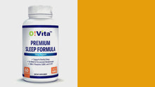 Load and play video in Gallery viewer, O!VITA Premium Sleep Formula with 5-HTP, 60 Capsules

