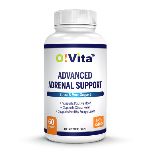 O!VITA Advanced Adrenal Support, Special Formula, 60 Capsules