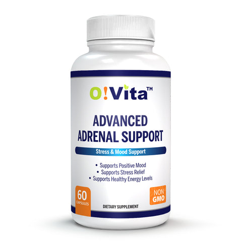 O!VITA Advanced Adrenal Support, Special Formula, 60 Capsules