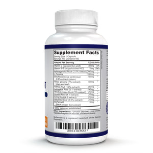 O!VITA Advanced Adrenal Support, Special Formula, 60 Capsules