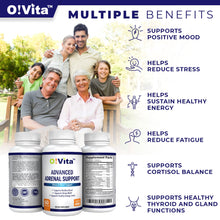 Load image into Gallery viewer, O!VITA Advanced Adrenal Support, Special Formula, 60 Capsules
