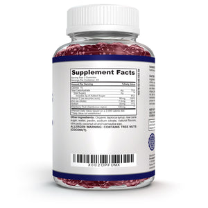 O!VITA Black Elderberry Gummies with Vitamin C and Zinc, 90 Gummies
