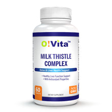 Load image into Gallery viewer, O!VITA Milk Thistle Complex, Extra strength 450mg, 60 Vegan Tablets
