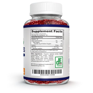O!VITA Organic Non-GMO Probiotic Gummies, 60 Gummies