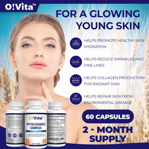 O!VITA Phytoceramides Complex, 60 Liquid Capsules