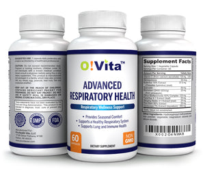 O!VITA Advanced Respiratory Health, Special Formula, 60 Capsules