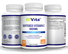 Load image into Gallery viewer, O!VITA Buffered Vitamin C 1000mg 100 Tablets

